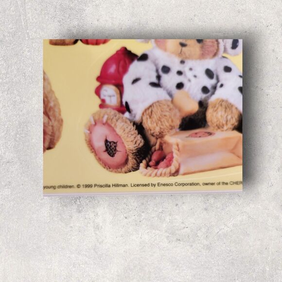 Rare 1999 Cherished Teddies Cling Storage Book Fall & Halloween Window Clings - Picture 5 of 6